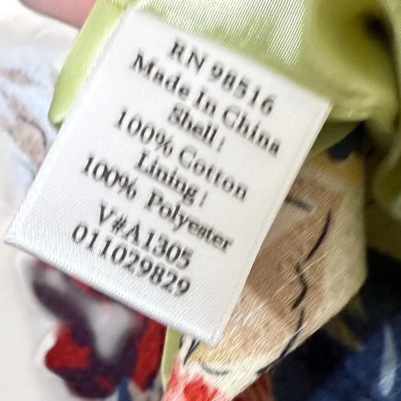 Coldwater Creek size 14 Multicolor Floral Blazer - Picture 3 of 3